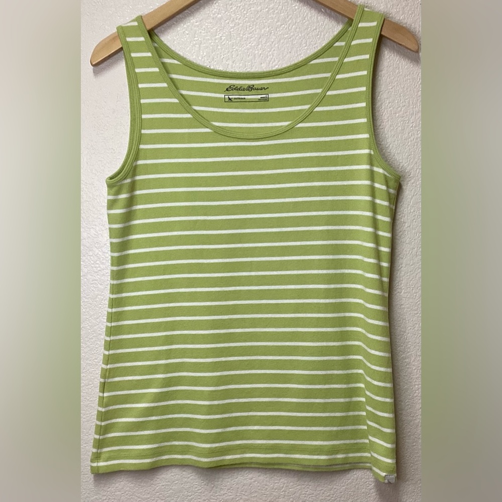 Eddie Bauer tank striped outdoor large